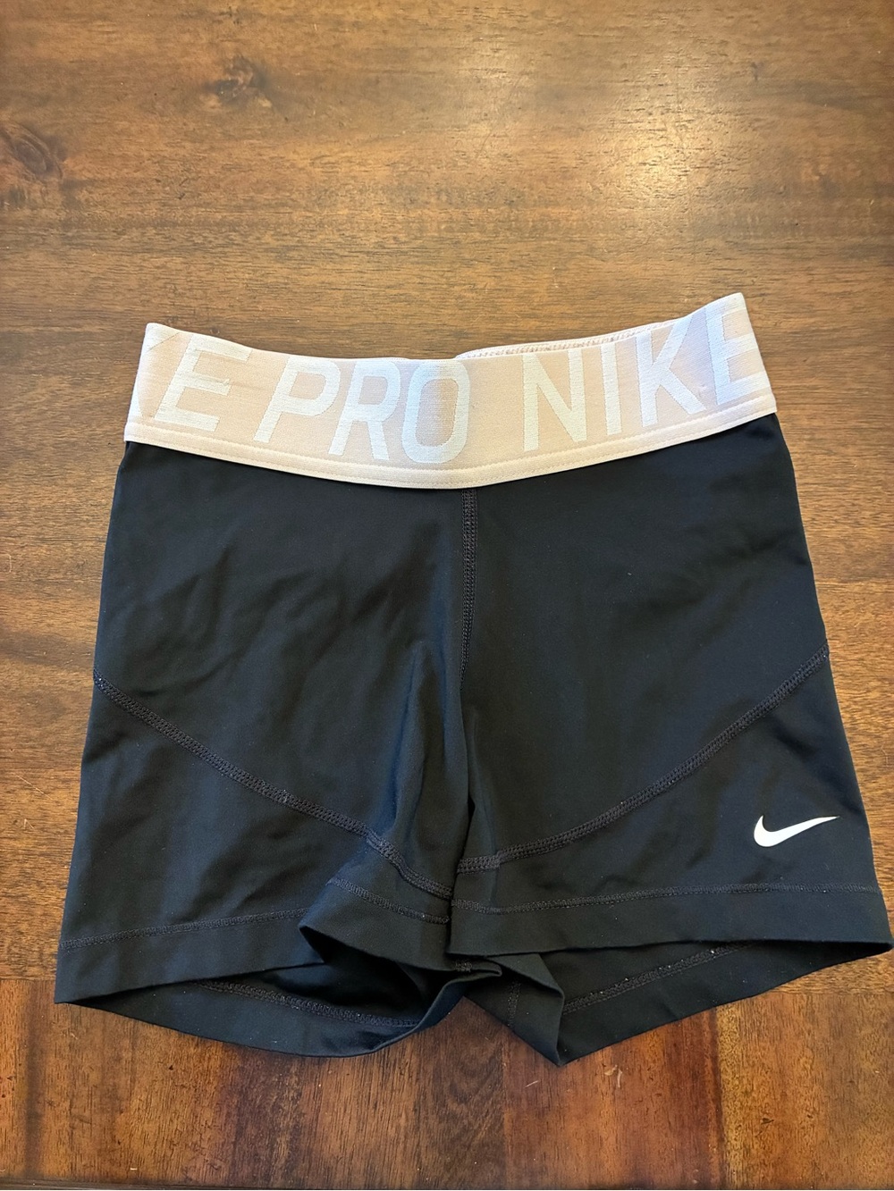 Nike Pro Spandex XS Black Biker Shorts Athletic Workout Volleyball